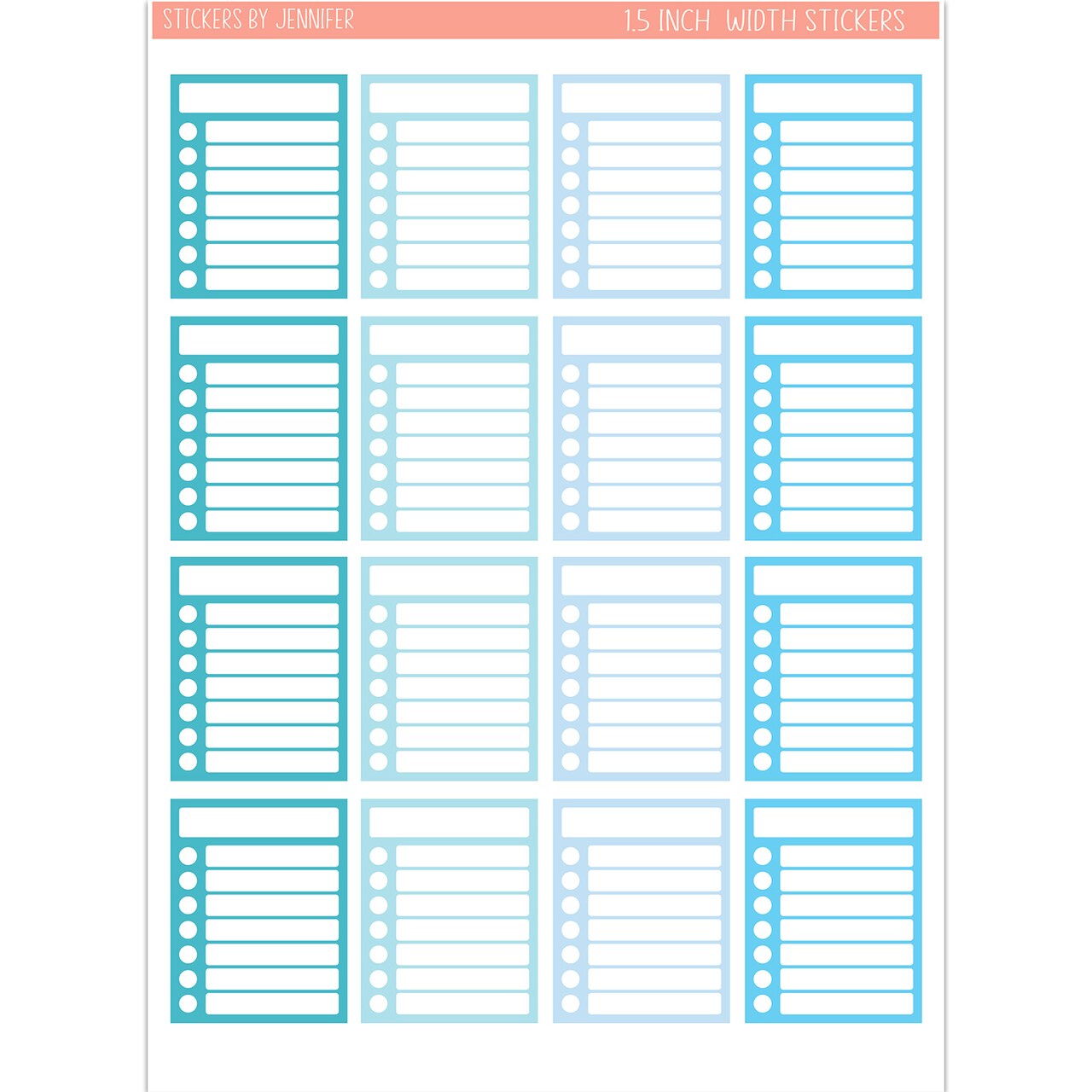 1.5 inch width Functional Fullboxes 008 Scrapbooking Kids DIY Arts Crafting